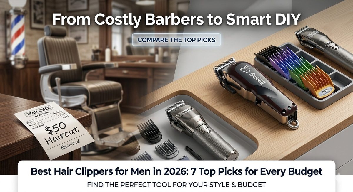 Best hair clippers for men in 2026